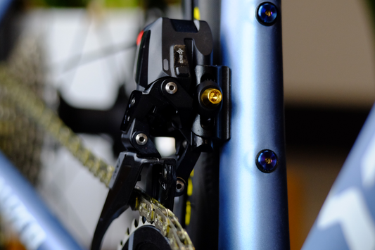 Front Derailleur Braze-On Mount - Titanium Bolt