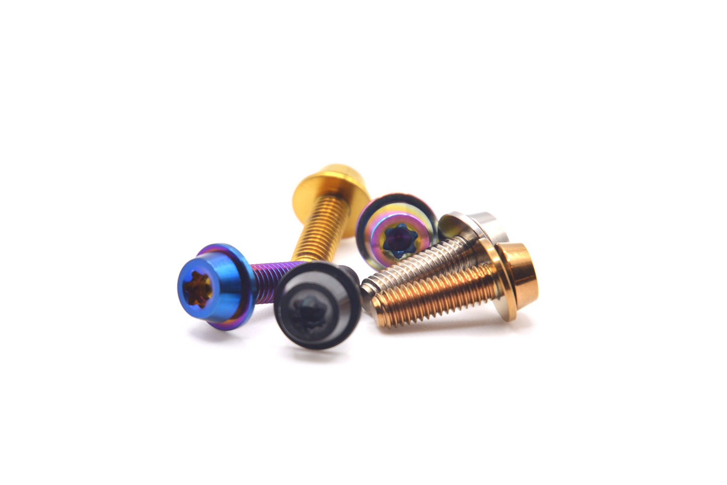 Flat Mount Brake Caliper - Signature Bolt Titanium Kit