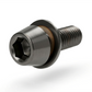 M6x18 TAPERED Wide Washer Single Titanium Bolt