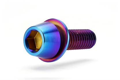 M6x18 TAPERED Wide Washer Single Titanium Bolt