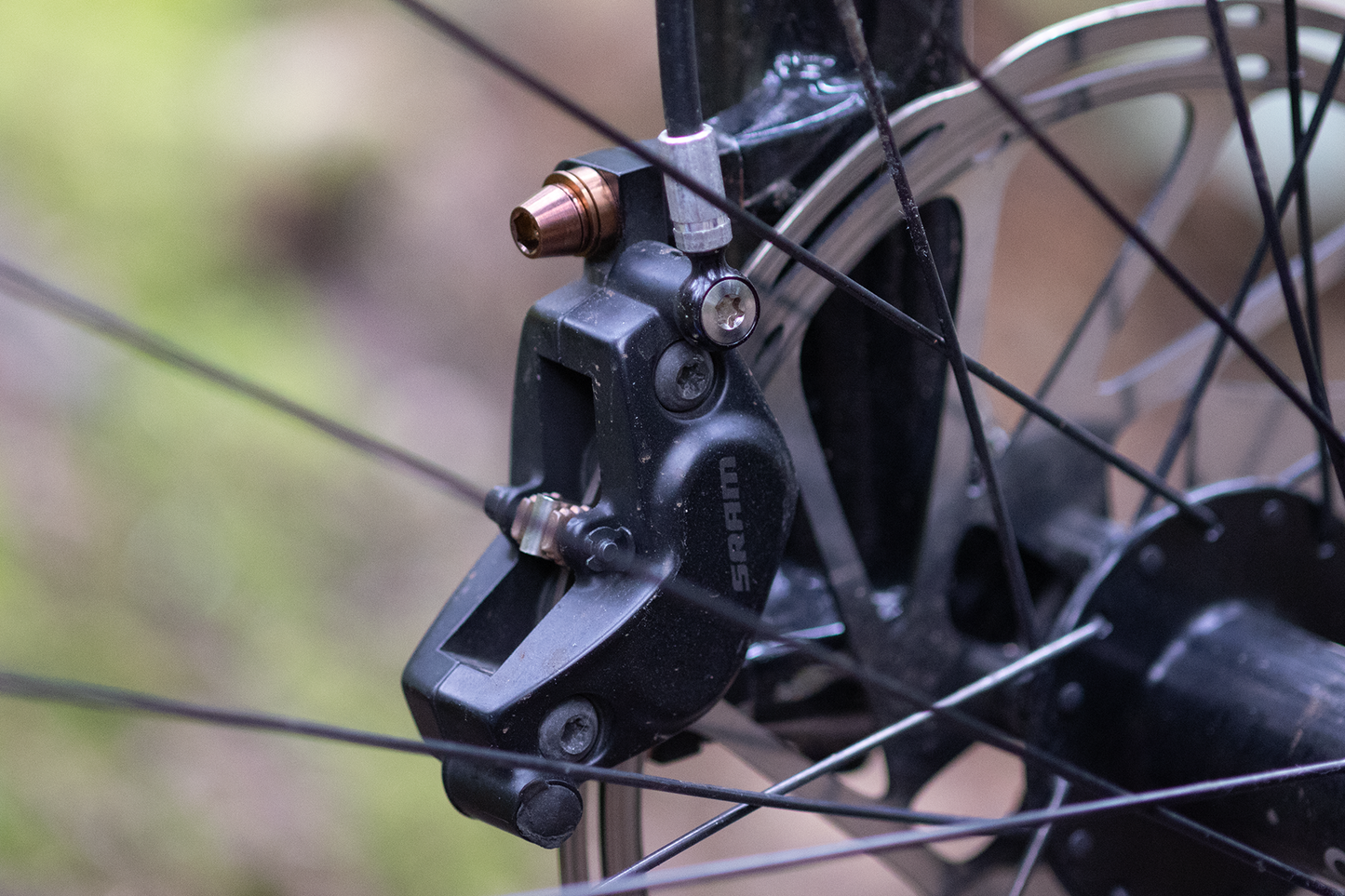 Post Mount 2 Bolt - Titanium Bolt kit