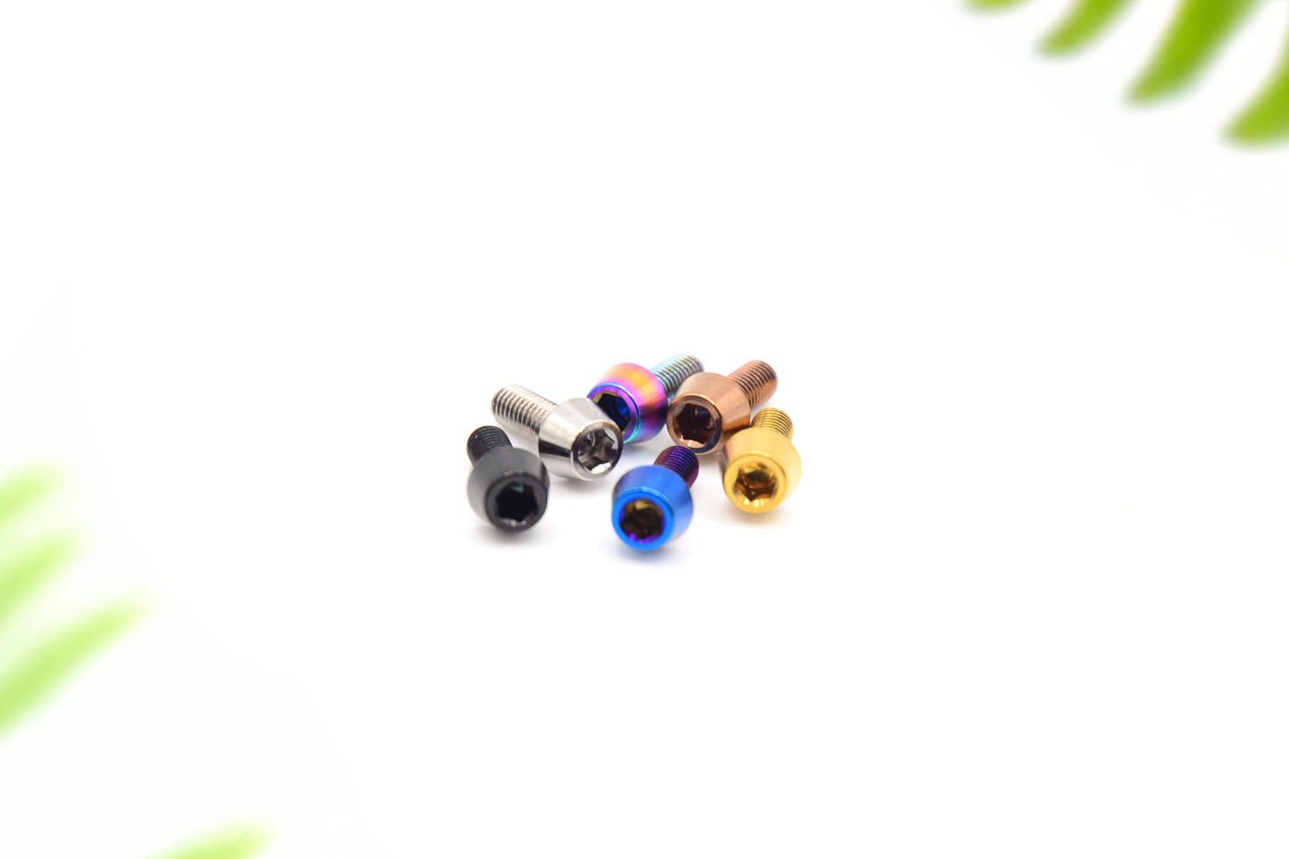 M3x8 Tapered - Single Titanium Bolt
