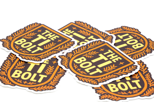 Fern Shield Logo Sticker