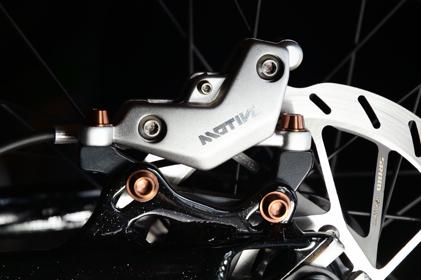 IS Caliper Mount - Titanium bolt Kit