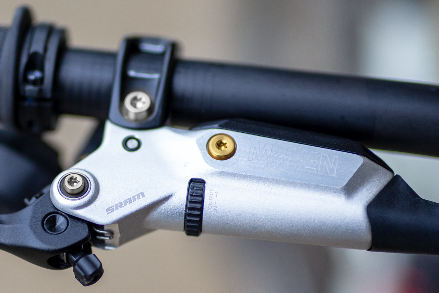 SRAM Mineral Oil Brake Lever Bleed Port  - Single Titanium Bolt